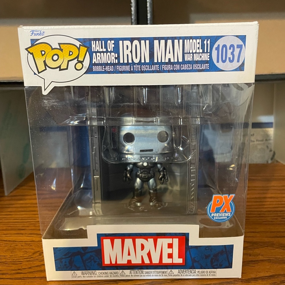 Funko Pop Marvel Iron Man Hall of Armor: Model 11. War Machine